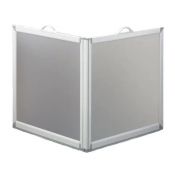 AKW Freeway 900mm High 2 Panel 1000x1000mm, Handles Fitted